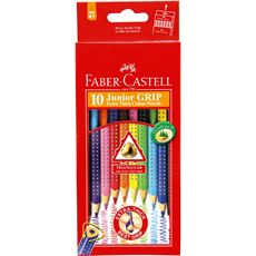 Faber-Castell - Junior Grip colour pencil pack of 10