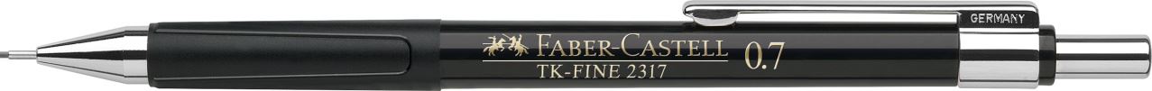 Faber-Castell - TK-Fine 2317 mechanical pencil, 0.7 mm, black